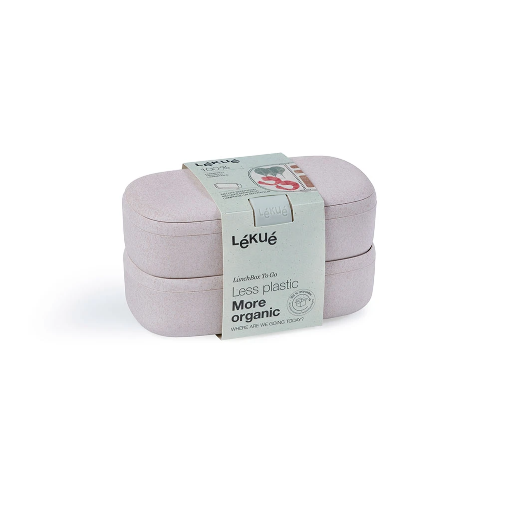 Lekue Lunch Box To Go Organic 500ml Pierre