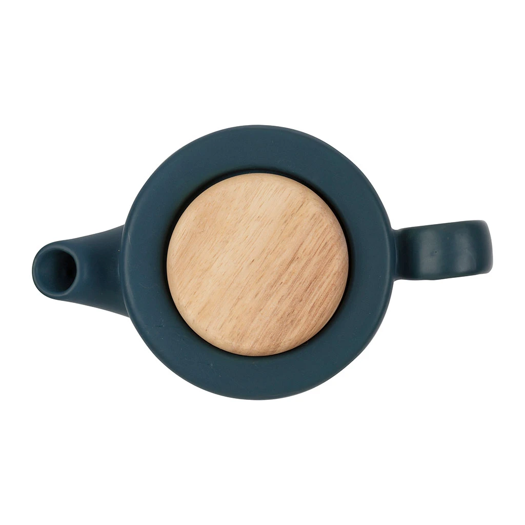 SEMA DESIGN Théière En Grès Bleu Mat Avec Filtre - Baltika – Image 3