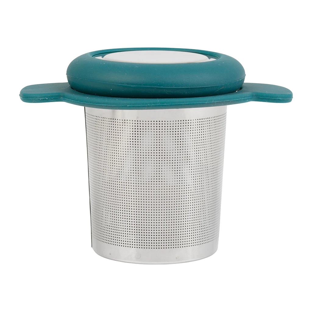 SEMA DESIGN Infuseur Universel En Inox Et Silicone émeraude - Colorada