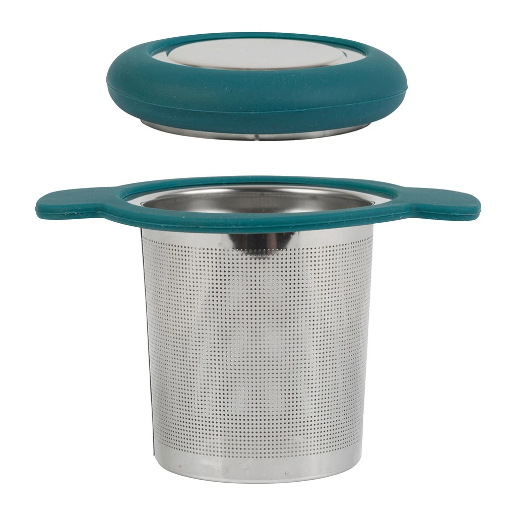 SEMA DESIGN Infuseur Universel En Inox Et Silicone émeraude - Colorada – Image 2