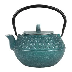 SEMA DESIGN Théière En Fonte émeraude Et Argent Avec Filtre - Tresse