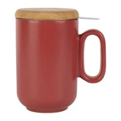 SEMA DESIGN Tisaniere En Grès Avec Filtre Rouge - Baltika