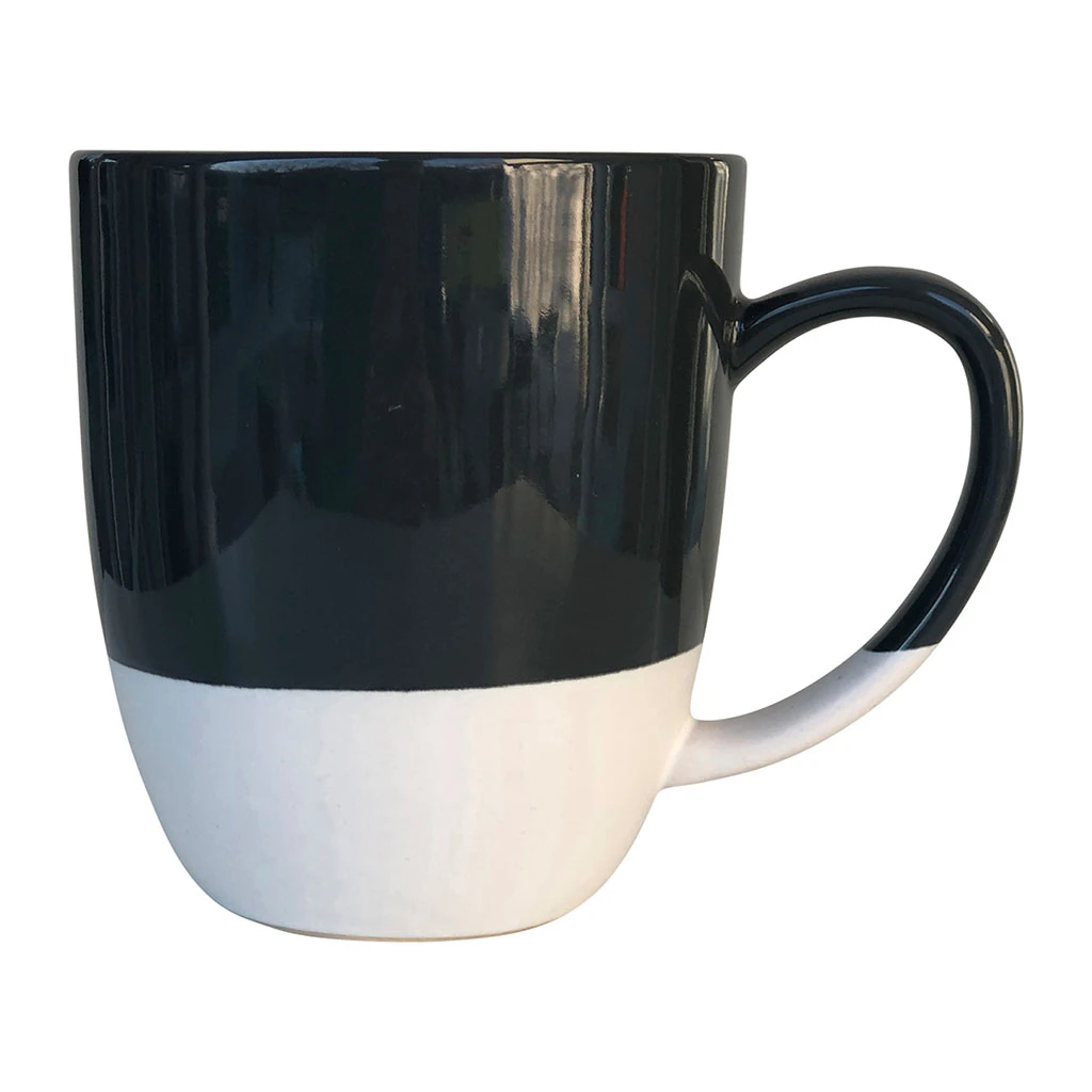 SEMA DESIGN Mug En Grès Blanc Et Gris - Blea – Image 2