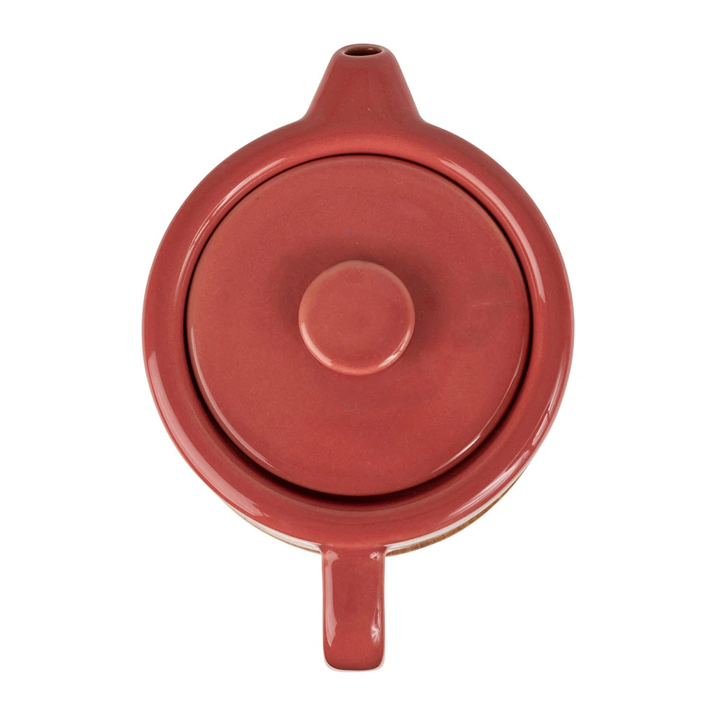 SEMA DESIGN Théière En Grès Framboise Et Banbou Avec Filtre - Nordika – Image 4