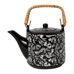 SEMA DESIGN Theiere Bronze Noir Et Blanc 1L