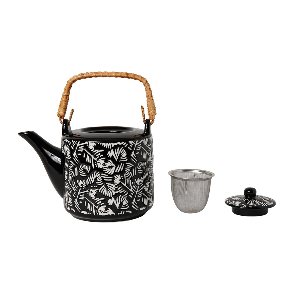 SEMA DESIGN Theiere Bronze Noir Et Blanc 1L – Image 2