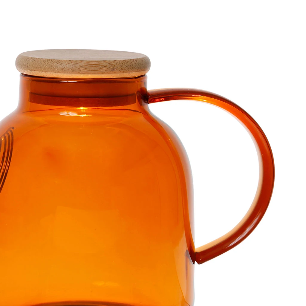 SEMA DESIGN Theiere Mini En Verre Ambre - Dilacia – Image 2