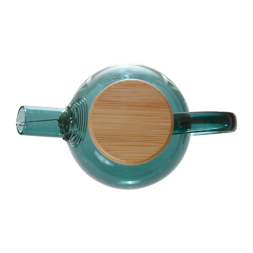 SEMA DESIGN Theiere Mini En Verre émeraude - Dilacia – Image 4