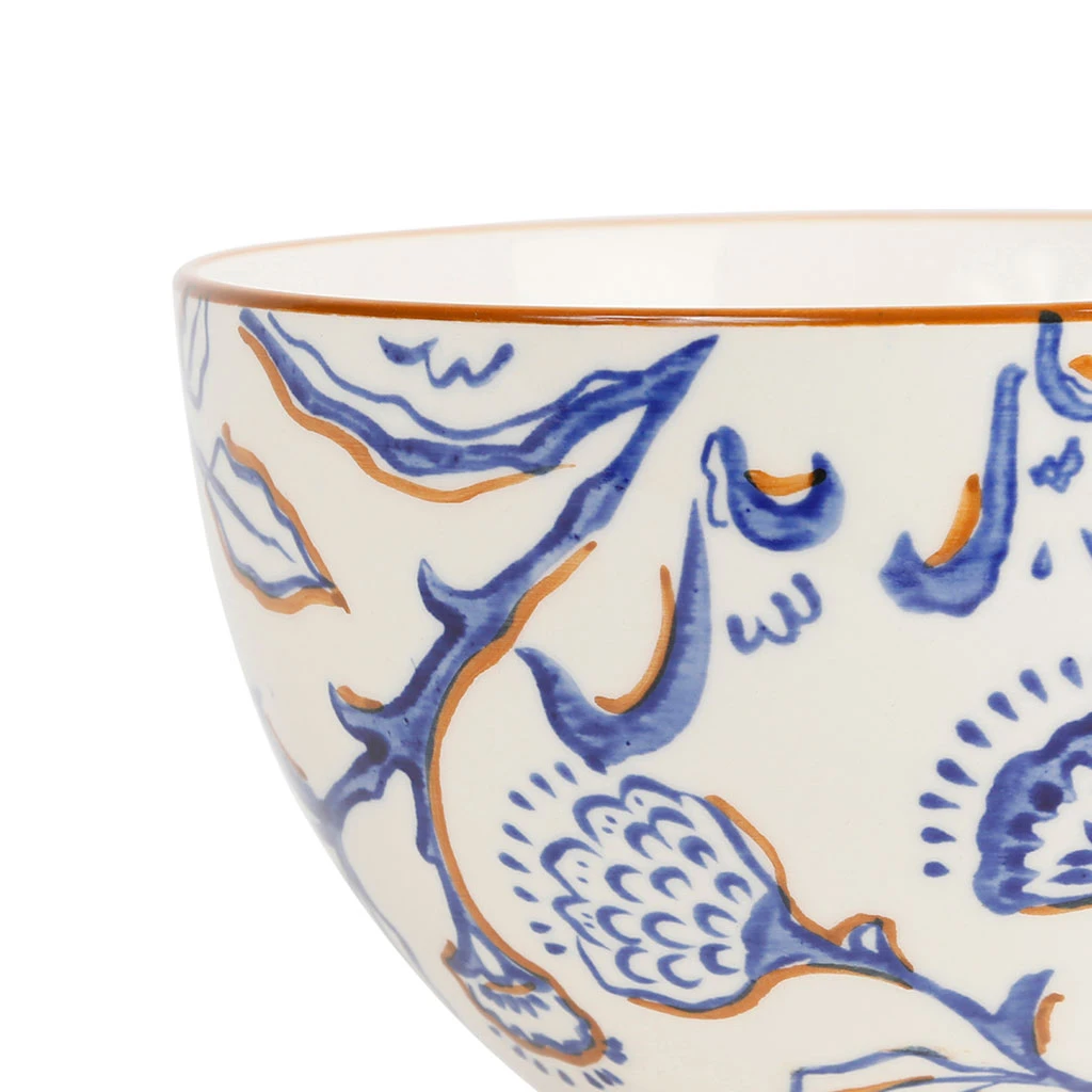 SEMA DESIGN Lot De 2 Bols En Grès Indigo Et Blanc 75cl - Eterra – Image 2