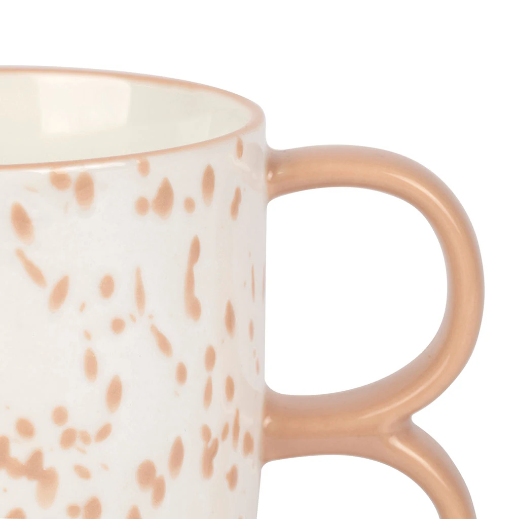 SEMA DESIGN Mug Corail 37.5cl En Porcelaine - Funny – Image 2