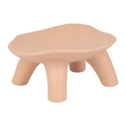 SEMA DESIGN Plateau Irrégulier Sur Pied Face Peche En Grès