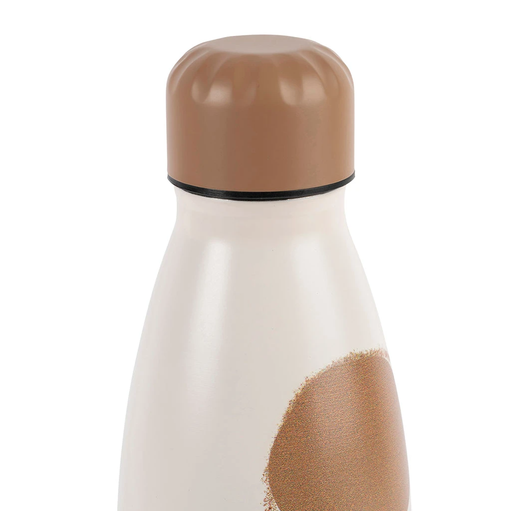 SEMA DESIGN Gourde Isotherme Sunset Terracotta Et Vert 50cl En Inox - Sweet Leaves – Image 2