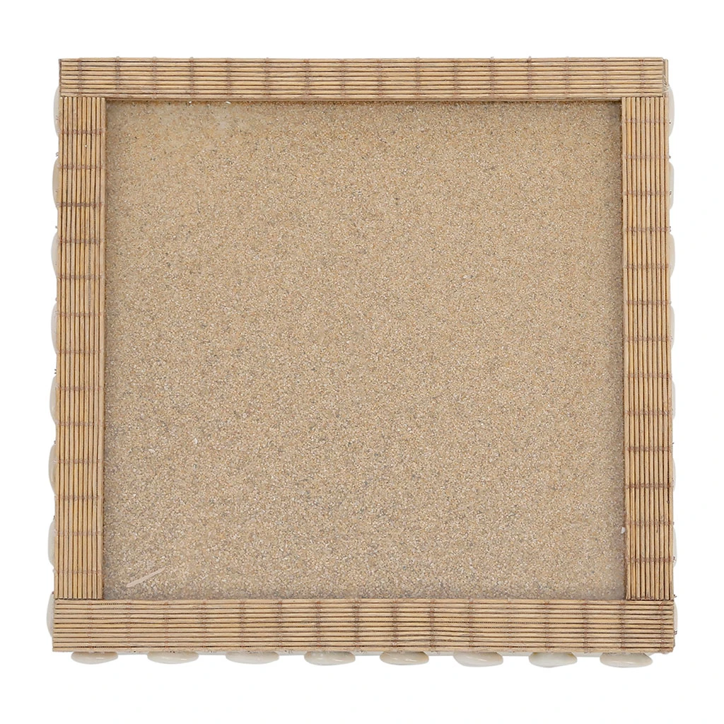 SEMA DESIGN Boite à Thé 9 Compartiments Sable Et Coquillages - Blue Sand – Image 5